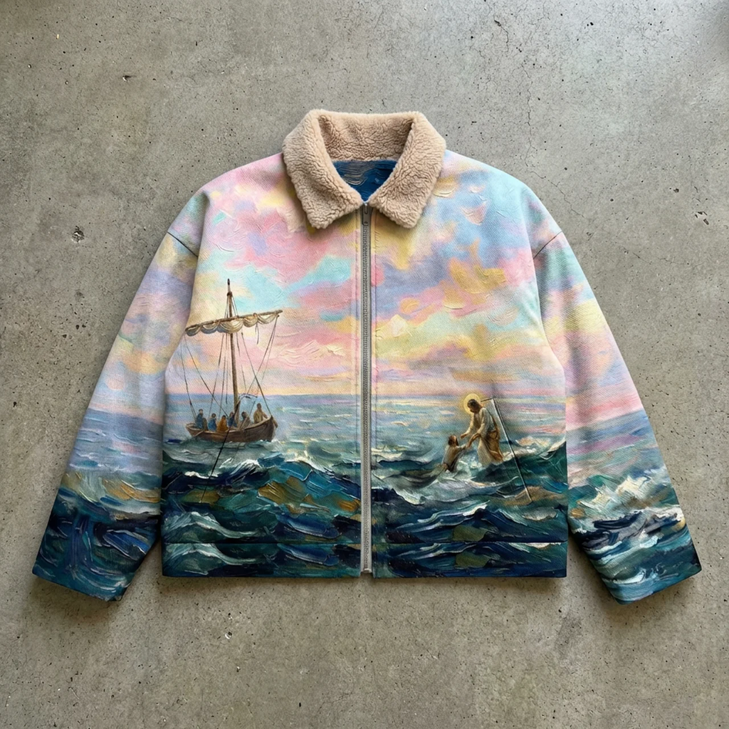 Between Storms - Reversible Canvas Jacket