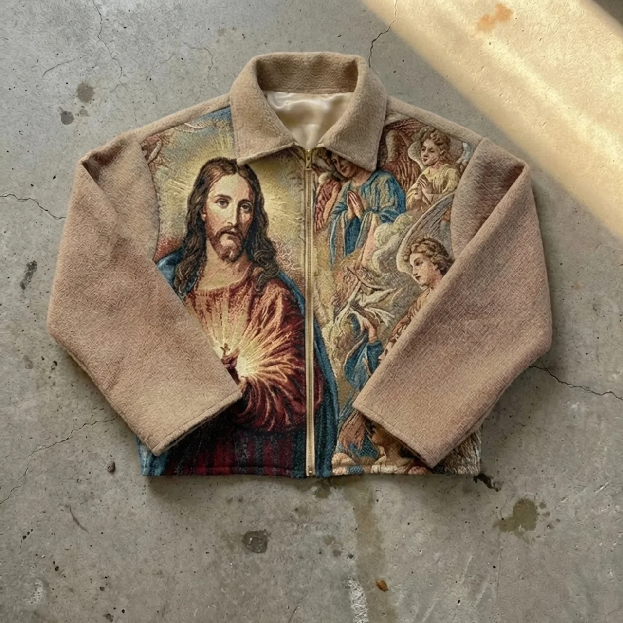 Sacred Heart - Tapestry Zip Jacket