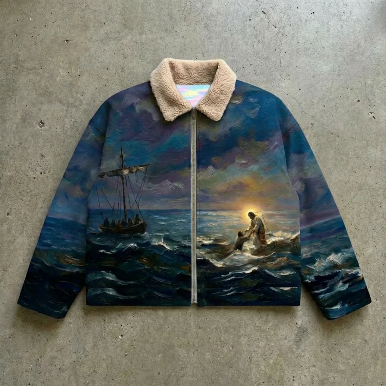 Between Storms - Reversible Canvas Jacket